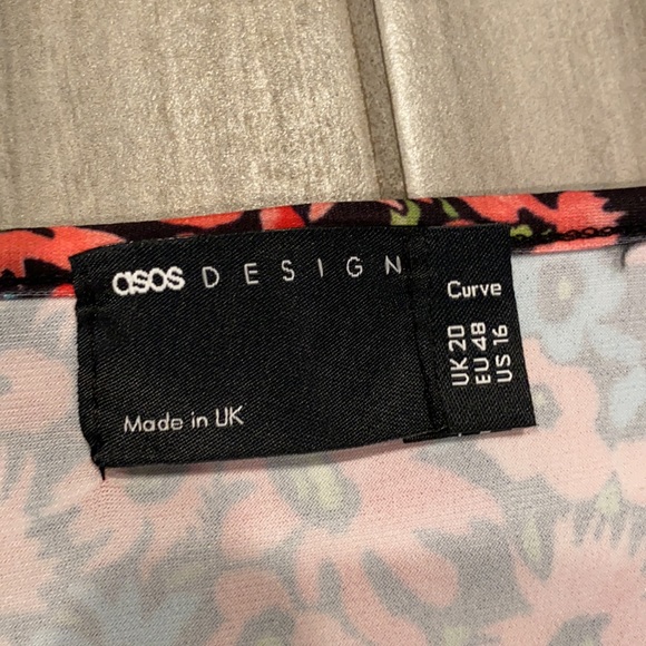 ASOS wrap dress size 16 - Picture 4 of 7